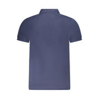 Tommy Hilfiger Blu Cotton Men Polo Shirt Tommy Hilfiger