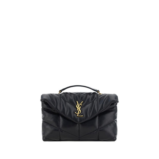 Saint Laurent Black Lamb Ovis Aries Aries Shoulder Bag Saint Laurent