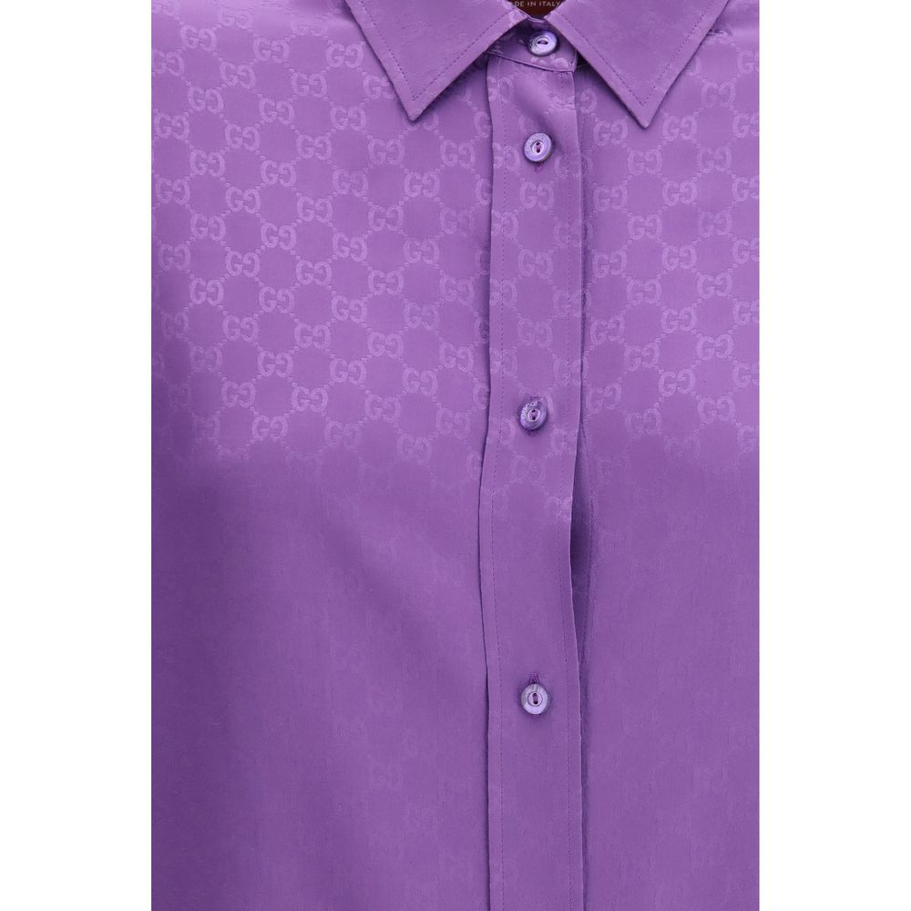 Gucci Multicolor Silk Shirt