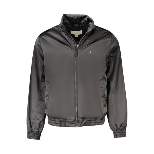 Calvin Klein Black Polyester Men Jacket Calvin Klein