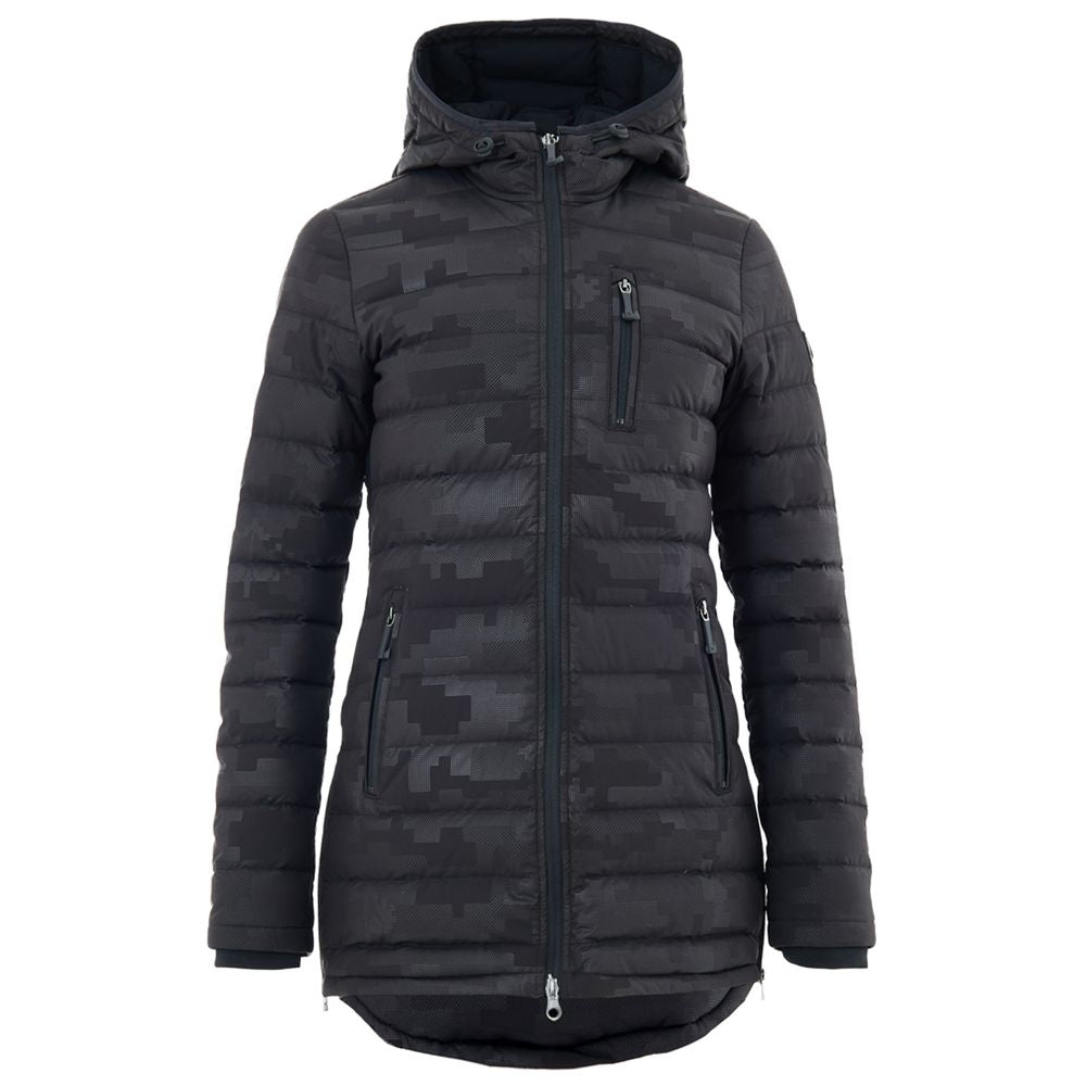 Moose Knuckles Black Nylon Coat Moose Knuckles