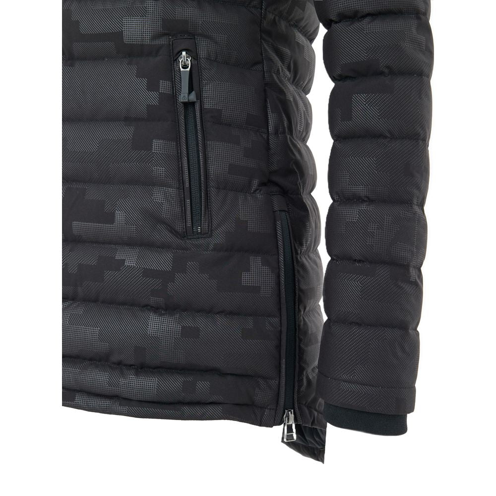 Moose Knuckles Black Nylon Coat Moose Knuckles