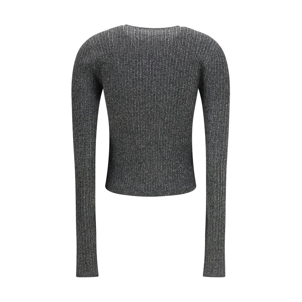 Amiri Black Viscose Cardigan Amiri