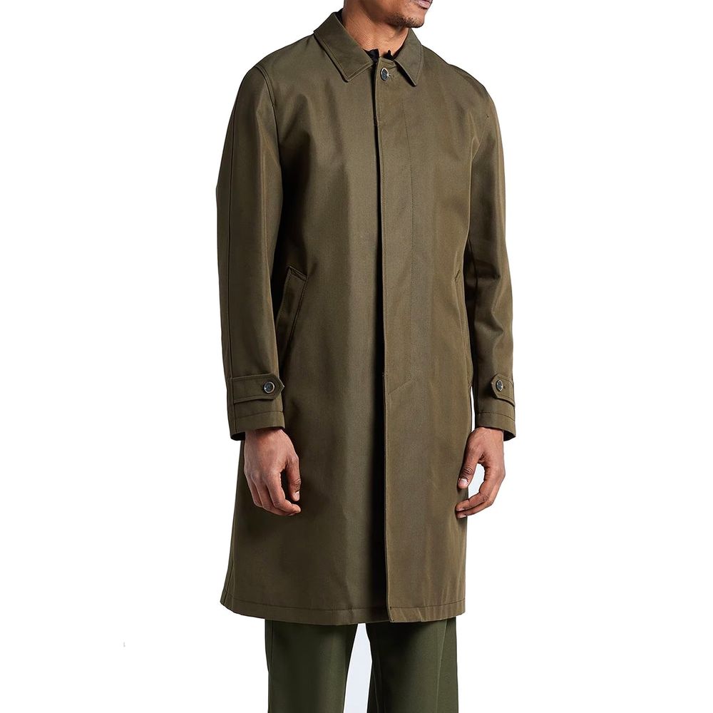 Herno Bicolor Cotton Coat Herno