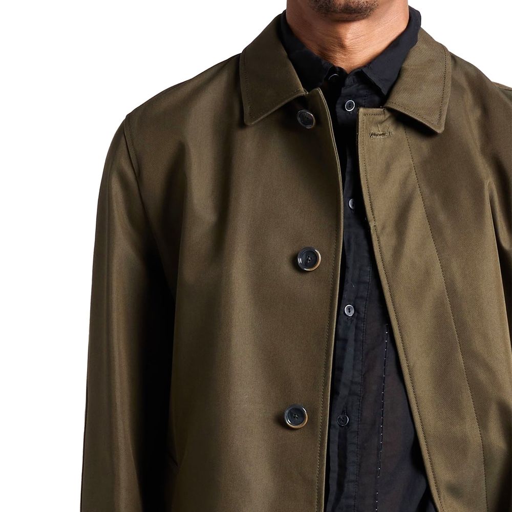 Herno Bicolor Cotton Coat Herno