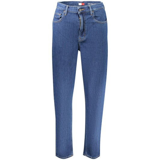 Tommy Hilfiger Blu Cotton Women Jeans Tommy Hilfiger