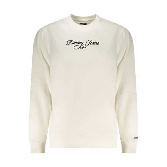 Tommy Hilfiger White Cotton Women's Sweatshirt Tommy Hilfiger