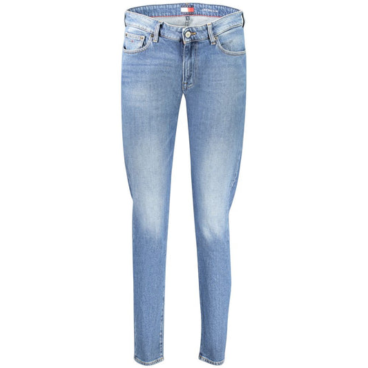 Tommy Hilfiger Blue Cotton Women's Slim Jeans Tommy Hilfiger
