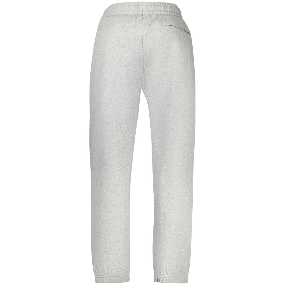 Calvin Klein Grigio cotton men's sport trousers displayed flat, showcasing the relaxed fit and comfortable fabric.