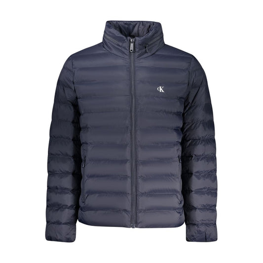 Calvin Klein Blu Poliammide Men's Jacket Calvin Klein