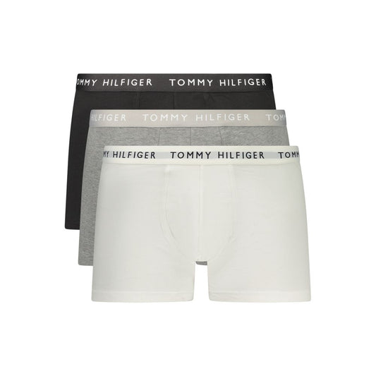 Tommy Hilfiger Grey Cotton Men's Boxer Short Tommy Hilfiger