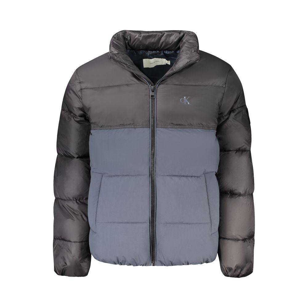 Calvin Klein Blue Polyester Men's Jacket