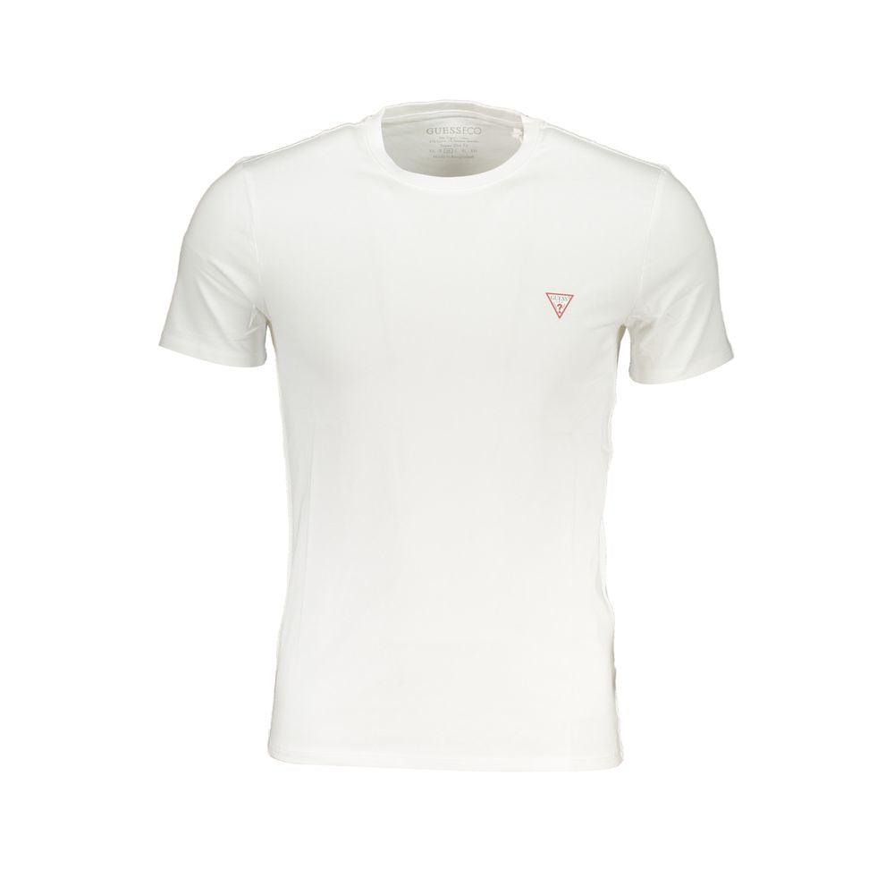 Guess Jeans White Organic Cotton Men's T-Shirt Guess Jeans