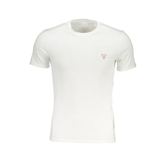 Guess Jeans White Organic Cotton Men's T-Shirt