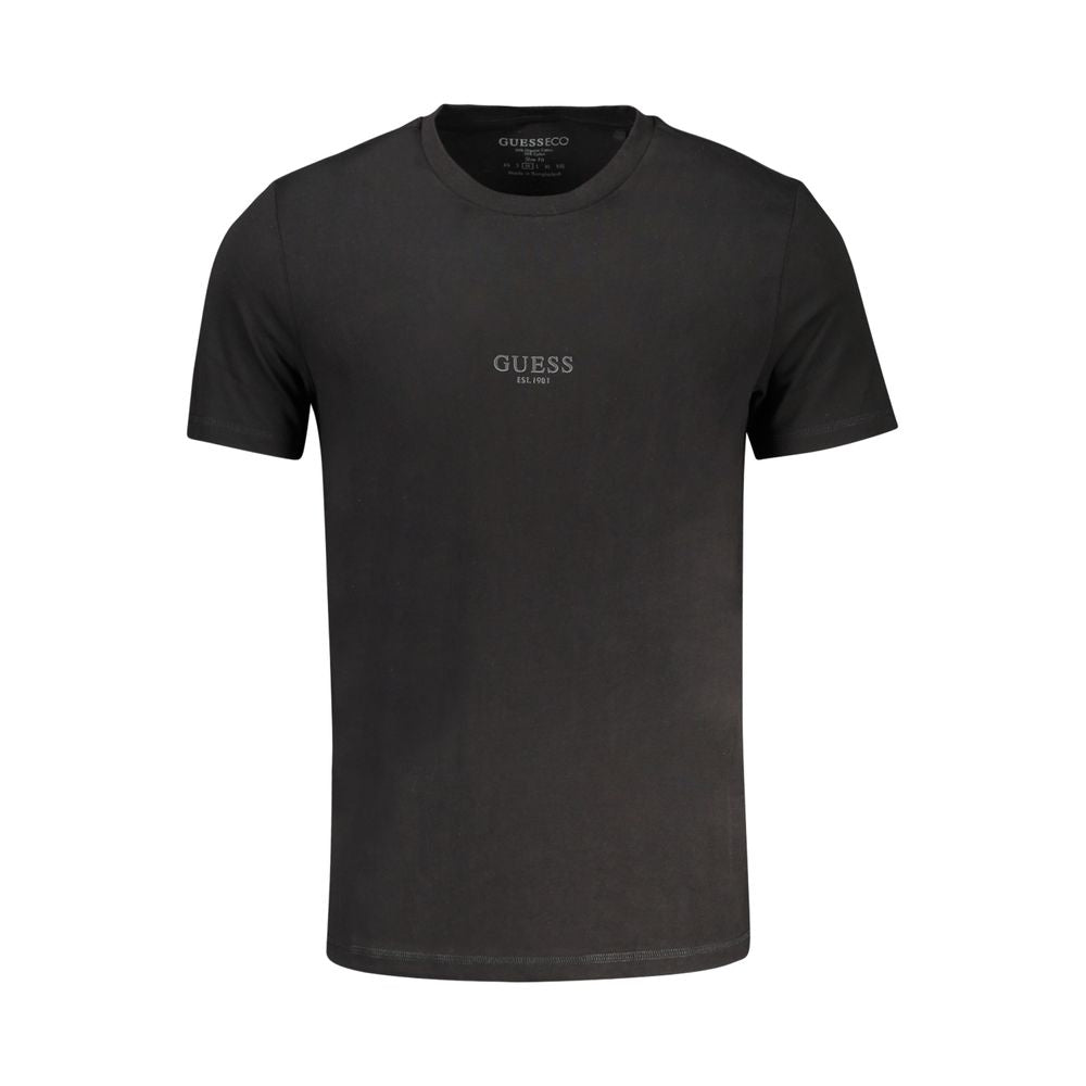Guess Jeans Nero Cotton Men T-Shirt Guess Jeans