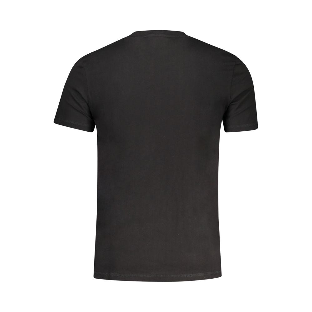 Guess Jeans Nero Cotton Men T-Shirt Guess Jeans