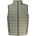 Hugo Boss Verde Poliammide men's jacket displayed, featuring a sleek design and lightweight nylon material.