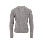 Gran Sasso Gray Wool Cardigan