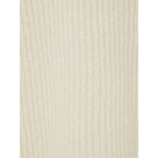 Gran Sasso White Wool Polo Shirt