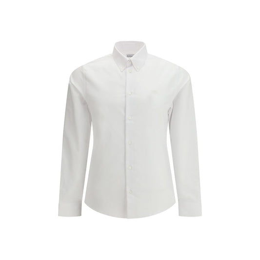Burberry White Cotton Dress Shirt Burberry