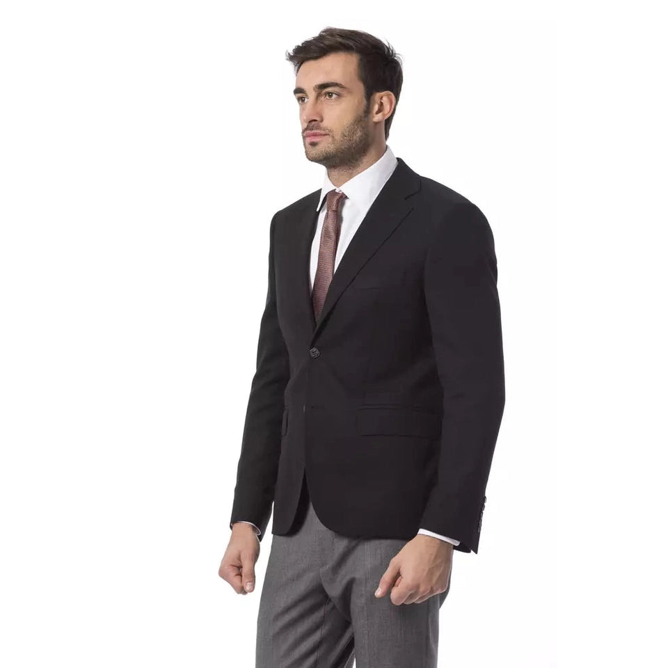 Billionaire Italian Couture Black Wool Blazer Billionaire Italian Couture
