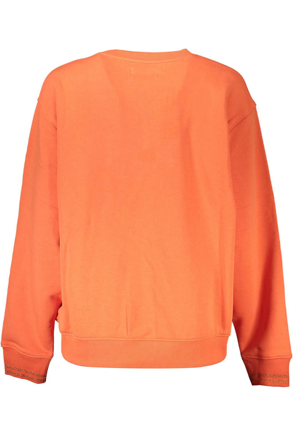 Desigual Orange Cotton Sweatshirt Desigual