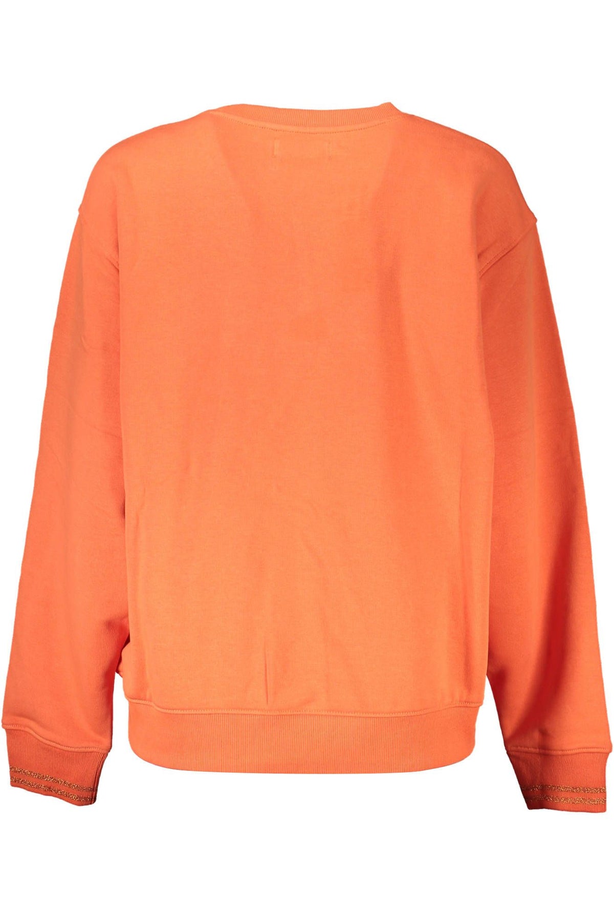 Desigual Orange Cotton Sweatshirt Desigual