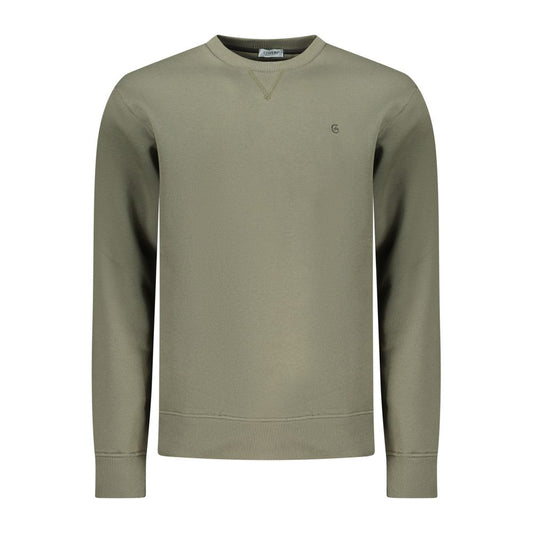 Coveri Moving Verde Cotton Men Sweatshirt Coveri Moving