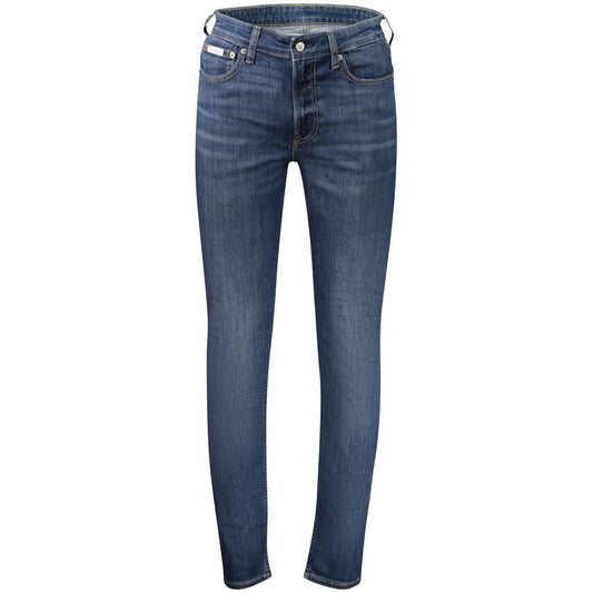 Calvin Klein Blu Cotton Men's Jeans Calvin Klein
