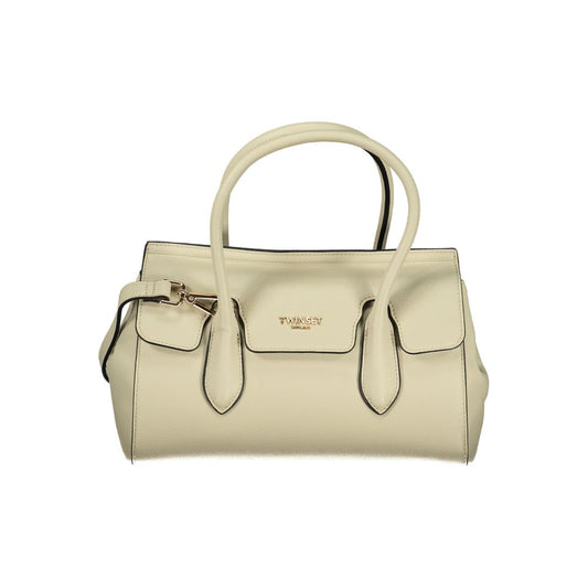 Twinset Beige Polyurethane Women Tote Twinset