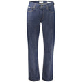 Men's Guess Jeans blue cotton jeans with classic fit and five-pocket design, displayed on a neutral background.