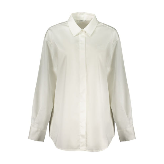 Guess Jeans Bianco Cotton Women Shirt Guess Jeans