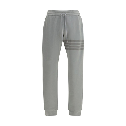 Thom Browne Gray Cotton Joggers Workout Pants Thom Browne