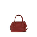 Red THEMOIRè handbag made with other fibres, featuring a stylish design and textured surface.