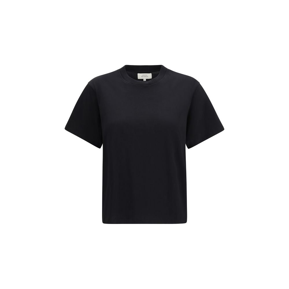 Loulou De Saison Black Cotton T-Shirt Loulou De Saison