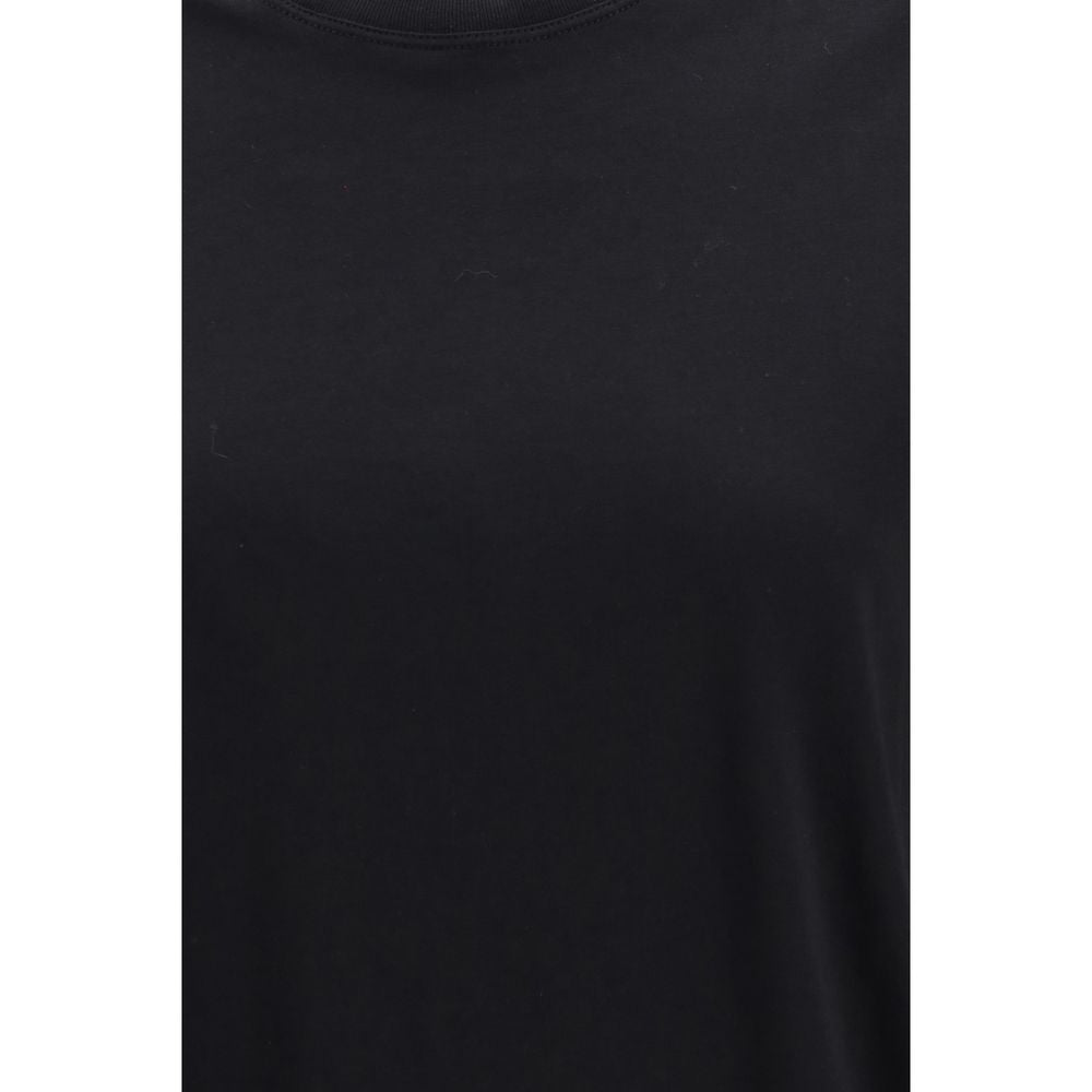 Loulou De Saison Black Cotton T-Shirt Loulou De Saison
