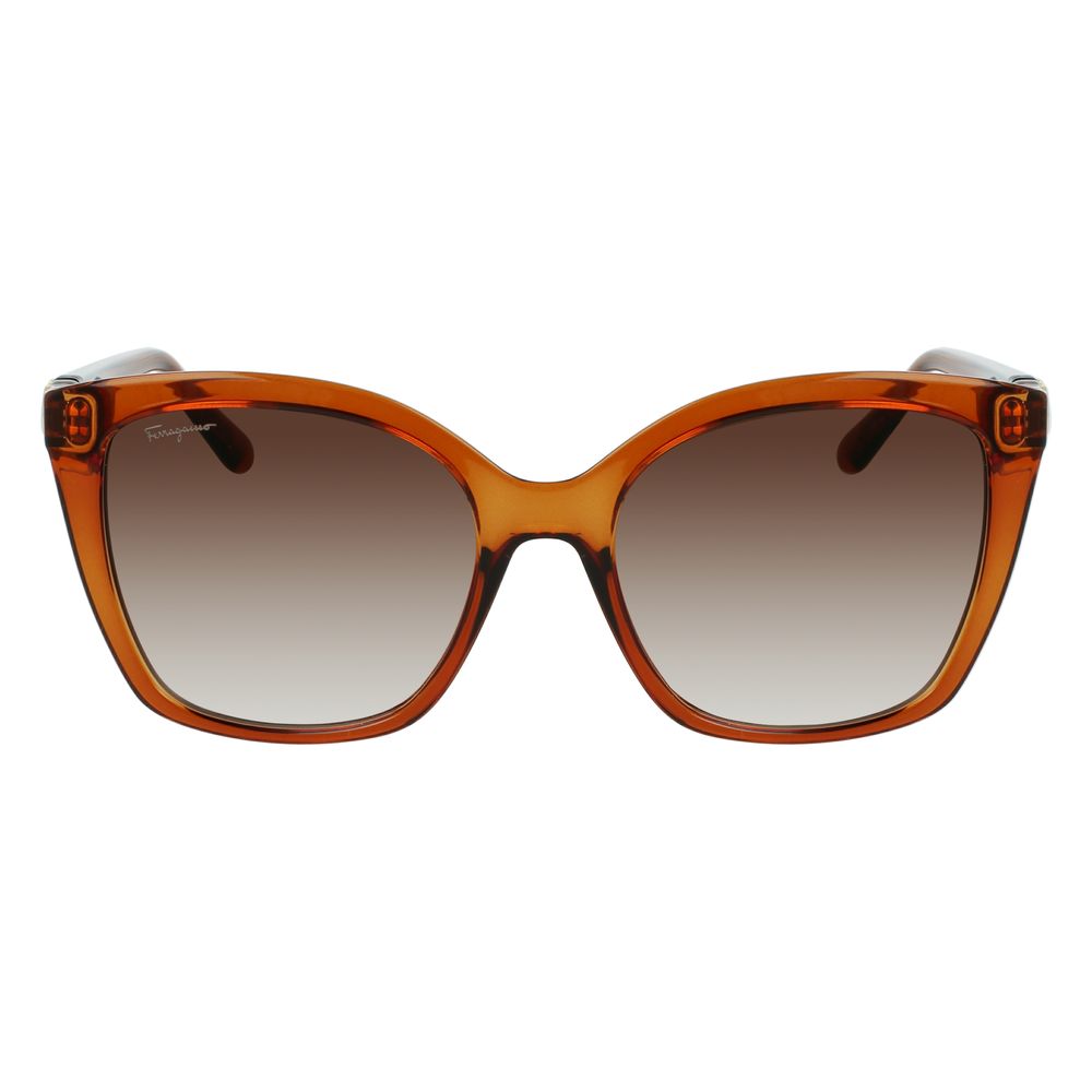 Ferragamo Brown Injected Sunglasses Ferragamo