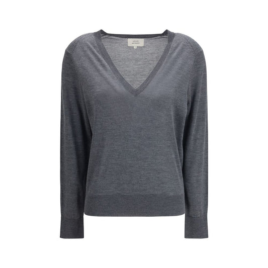 Loulou De Saison Gray Cashmere Cashmere Sweater Loulou De Saison
