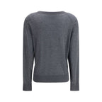 Loulou De Saison Gray Cashmere Cashmere Sweater Loulou De Saison
