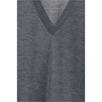 Loulou De Saison Gray Cashmere Cashmere Sweater Loulou De Saison