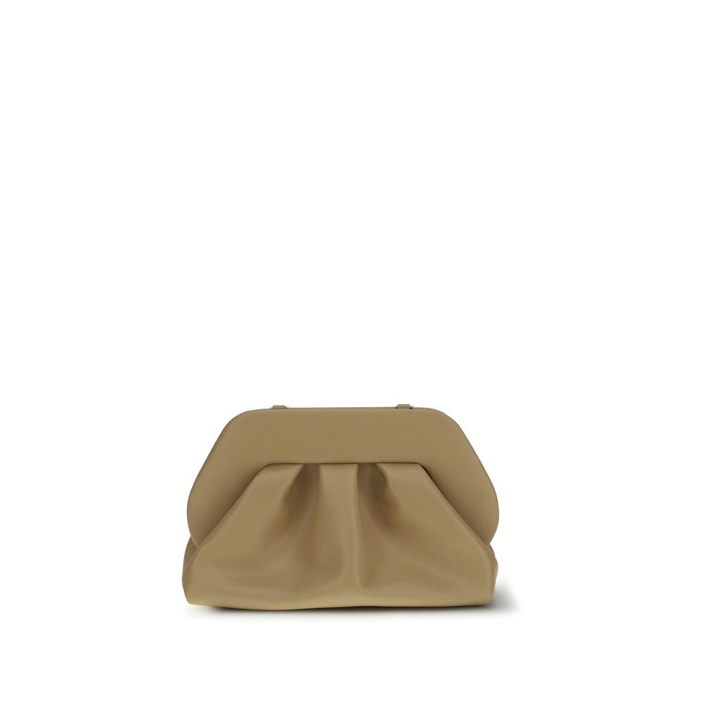 THEMOIRè Beige Other Fibres Clutch Bag THEMOIRè