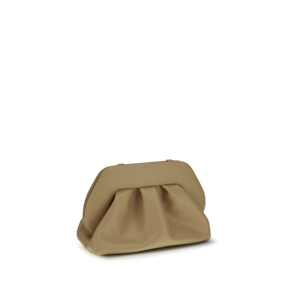 THEMOIRè Beige Other Fibres Clutch Bag THEMOIRè