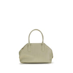 Beige THEMOIRè polyethylene shoulder bag with sleek design and adjustable strap, perfect for casual and everyday use.