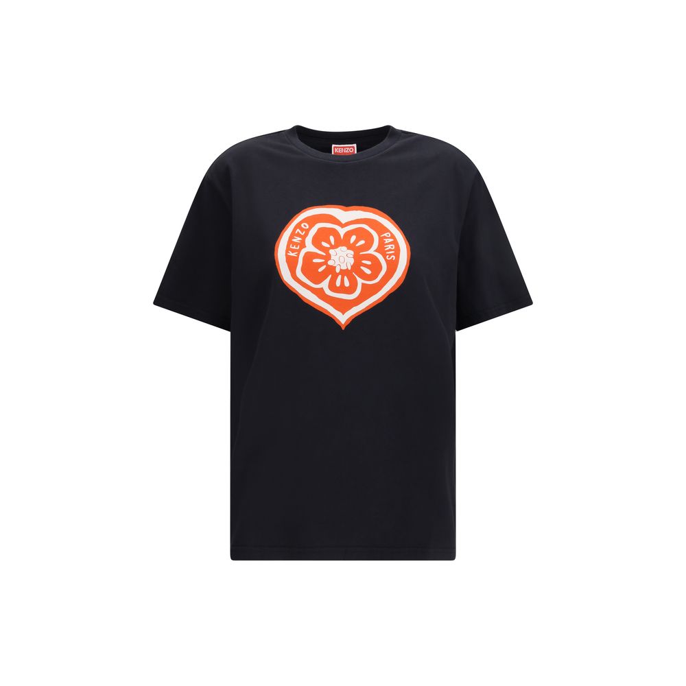 Kenzo Black Cotton T-Shirt Kenzo