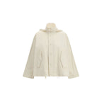 Fabiana Filippi Beige Cotton Rain Coat Fabiana Filippi