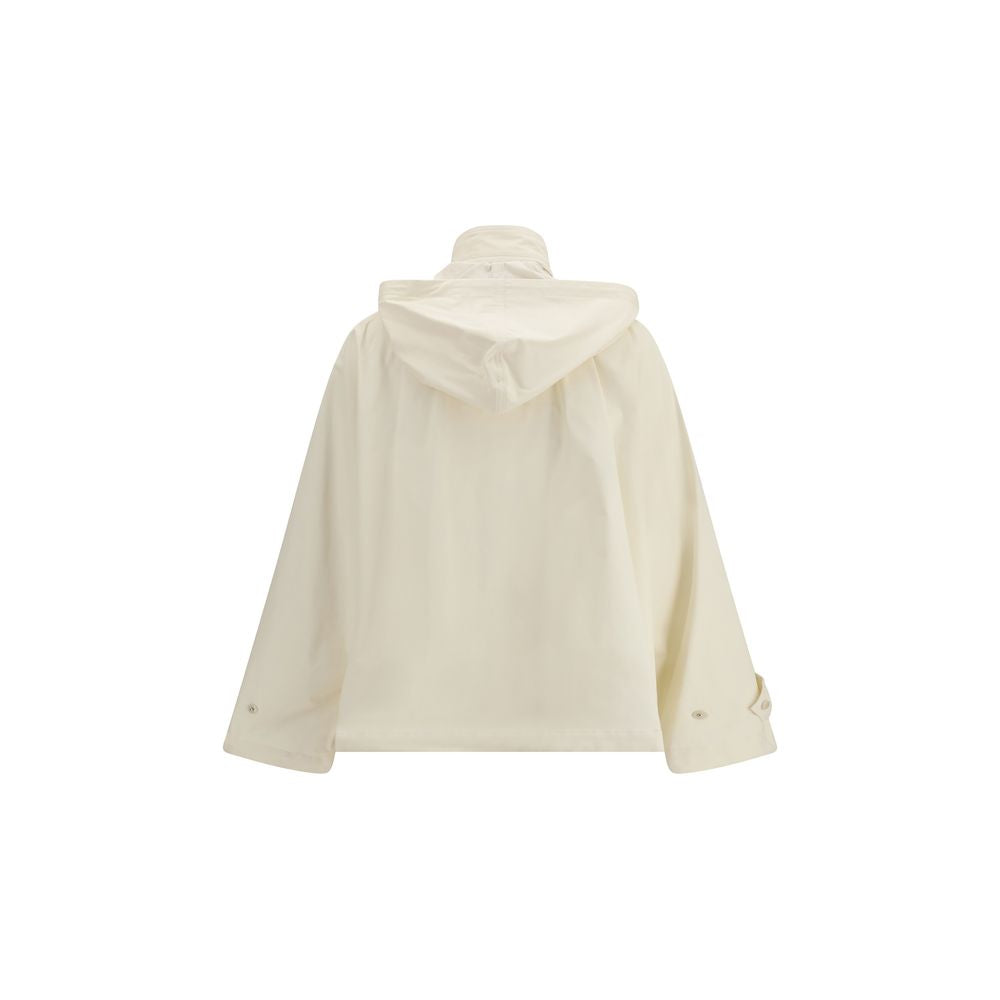 Fabiana Filippi Beige Cotton Rain Coat Fabiana Filippi