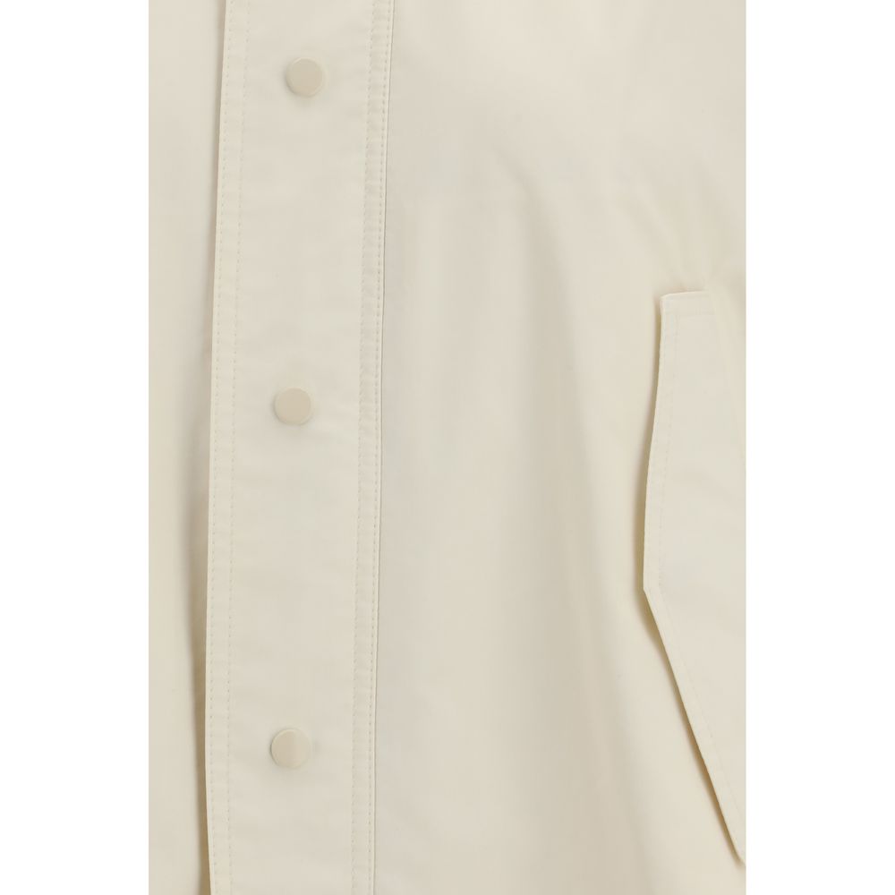Fabiana Filippi Beige Cotton Rain Coat Fabiana Filippi