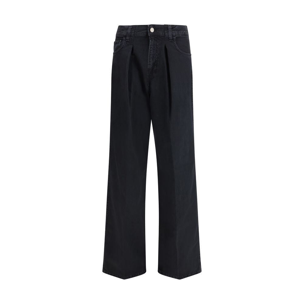 Haikure Black Cotton Jeans Denim Haikure
