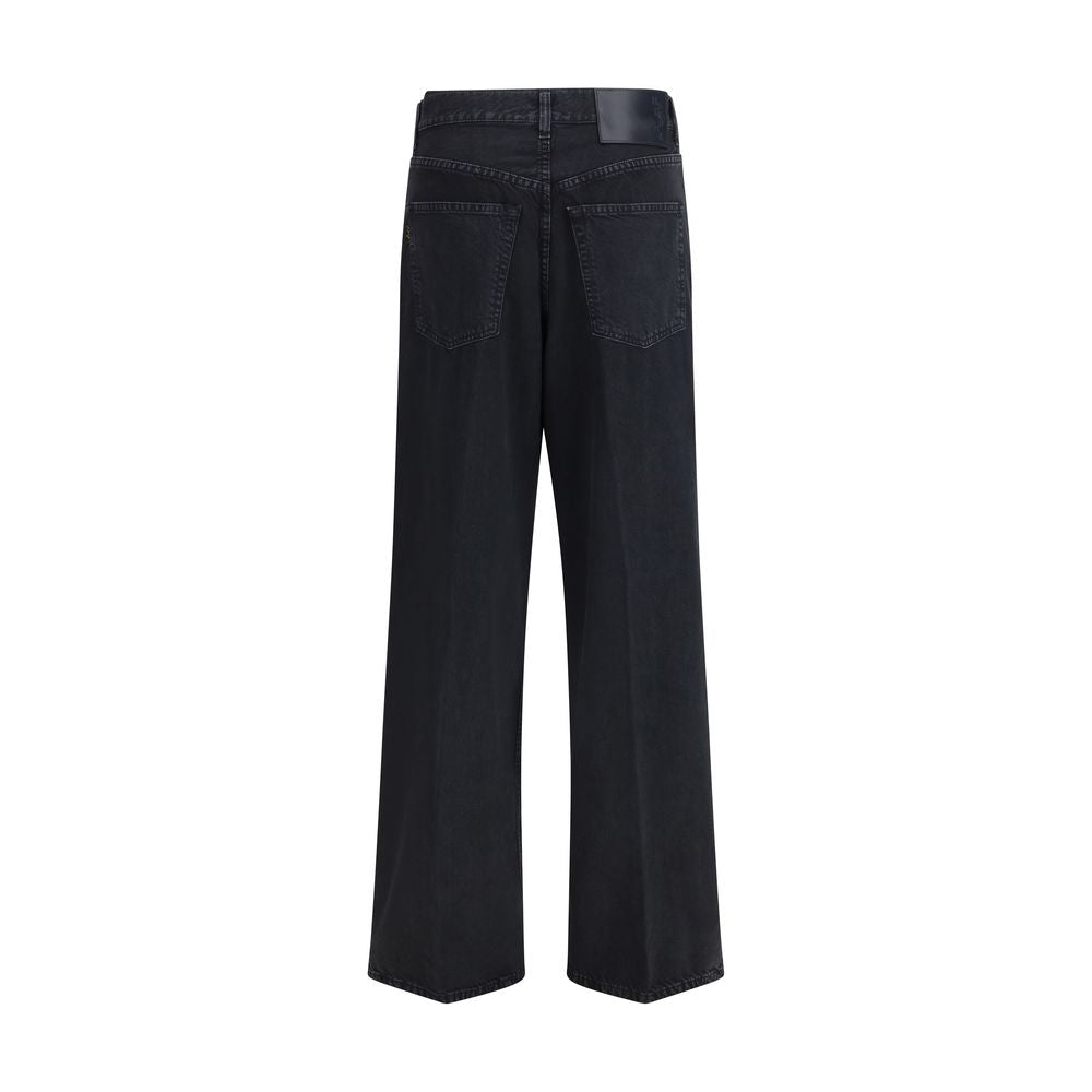 Haikure Black Cotton Jeans Denim Haikure