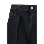 Haikure Black Cotton Jeans Denim Haikure